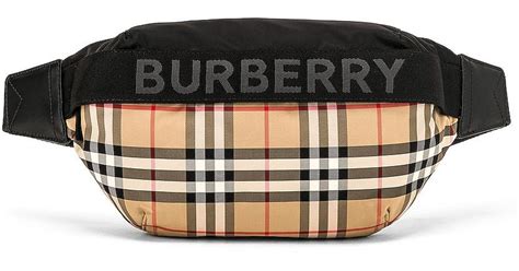 burberry fanny pack men|burberry sonny belt bag.